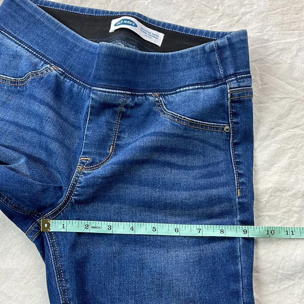 Old‎ Navy Mid-Rise Rockstar Super Skinny Jeggings Women’s Size 2 Pandora